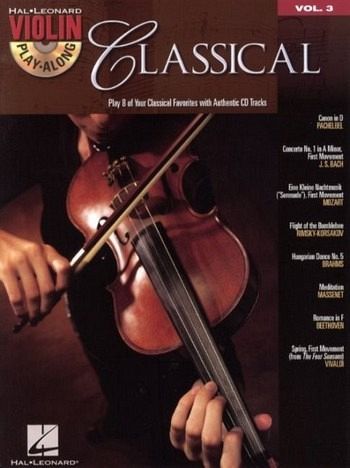 Classical - Violin Play-Along Volume 3 (Book/Online Audio)