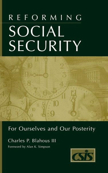 Reforming Social Security Reforming Social Security