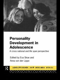 Personality Development In Adolescence - Lippe, Anna / Skoe, Eva (eds.)