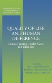 Quality of Life and Human Difference