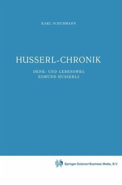 Husserl-Chronik - Schuhmann, Karl