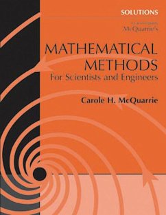 Cover Solutions Manual to Accompany McQuarrie's Mathematical Methods for Scientists and Engineers