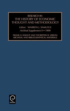 Frank H. Knight and Thornstein B. Veblen - Samuels, W.J. (ed.)