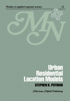 Urban residential location models - Putman, S. H.