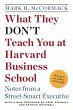 What They Don't Teach You at Harvard... - Bild 1