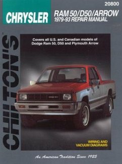 Dodge RAM 50, D50, and Arrow, 1979-93 - Nichols; Chilton Editorial; Chilton Automotive Books