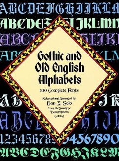 Gothic and Old English Alphabets - Solo, Dan X.; Eichwede, I.F.