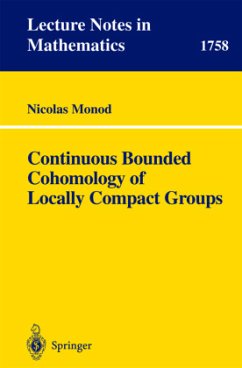 Continuous Bounded Cohomology of Locally Compact Groups - Monod, Nicolas