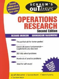 Schaum's Outline of Operations Research - Bronson, Richard; Naadimuthu, Govindasami