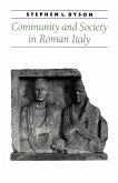 Community and Society in Roman Italy