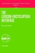 The Lexicon-Encyclopedia Interface - Peeters, B. (ed.)