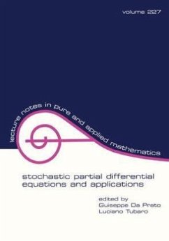 Stochastic Partial Differential Equations and Applications - Tubaro, Luciano (ed.)