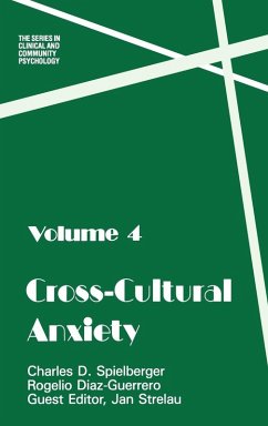 Cross Cultural Anxiety - Spielberger, Charles D. Cross Cultural Anxiety - Spielberger, Charles D.