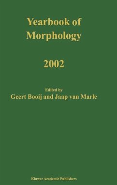 Yearbook of Morphology 2002 - Booij