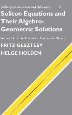 Soliton Equations and their Algebro-Geometric Solutions - Gesztesy, Fritz; Holden, Helge