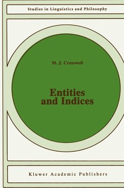 Entities and Indices - Cresswell, M. J.