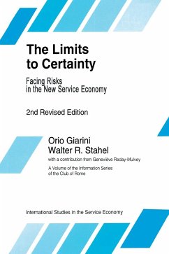 The Limits to Certainty - Giarini, O.;Stahel, W. R.