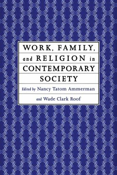 Cover Work, Family and Religion in Contemporary Society
