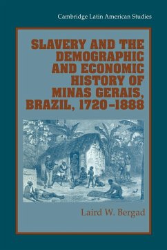 Slavery and the Demographic and Economic History of Minas Gerais, Brazil, 1720 1888 - Bergad, Laird W.