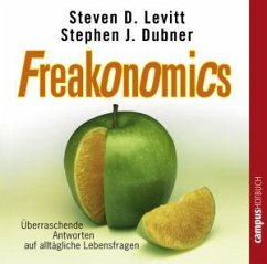 Freakonomics, 1 Audio-CD - Levitt, Steven D.; Dubner, Stephen J.