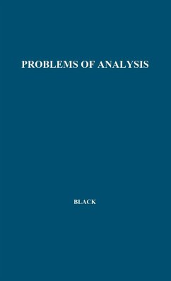 Problems of Analysis - Black, Max; Unknown
