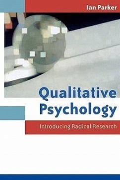 Qualitative Psychology - Parker