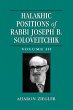 Halakhic Positions of Rabbi Joseph B.... - Bild 1