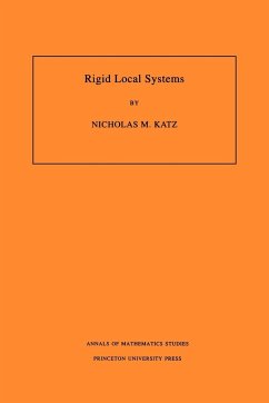 Rigid Local Systems. (AM-139), Volume 139 - Katz, Nicholas M.