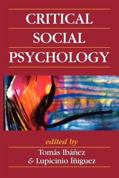 Critical Social Psychology - Ibanez-Gracia, Tomas; Rueda, Lupicinio Iniguez