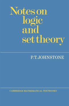 Notes on Logic and Set Theory - Johnstone, P. T.