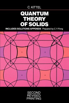 Cover Quantum Theory of Solids