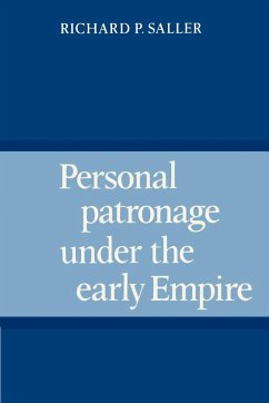 Personal Patronage Under the Early Empire - Saller, Richard P.