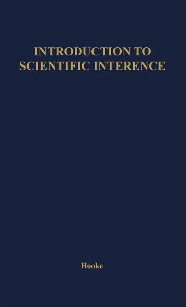 Introduction to Scientific Inference Introduction to Scientific Inference