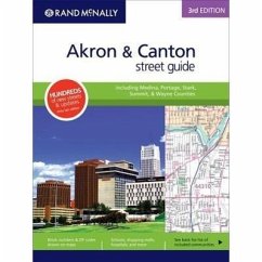 Street Guide 3ed Akron / Canton Oh - Rand Mcnally