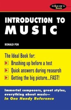 Schaum's Outline of Introduction to Music - Pen, Ronald
