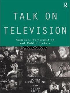 Talk on Television - Livingstone, Sonia; Lunt, Peter