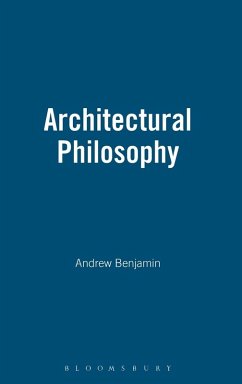 Cover Architectural Philosophy