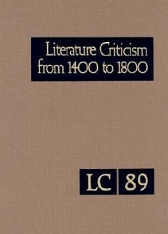 Literature Criticism from 1400 to 1800