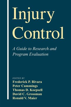 Injury Control - Rivara, P. / Cummings, Peter / Koepsell, D. / Grossman, C. / Maier, V. (eds.)