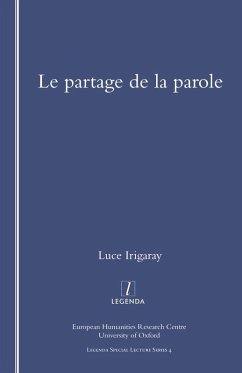 Cover Le Partage De La Parole