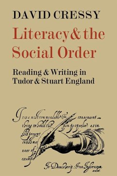 Literacy and the Social Order - Cressy, David