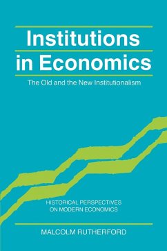 Institutions in Economics - Rutherford, Malcolm