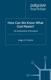 How Can We Know What God Means