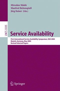 Service Availability - Malek, Miroslaw / Reitenspieß, Manfred / Kaiser, Jörg (eds.)