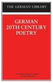German 20th Century Poetry