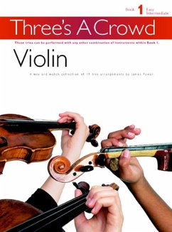 Cover Three's a crowd vol.1 violin trios (easy intermediate), score