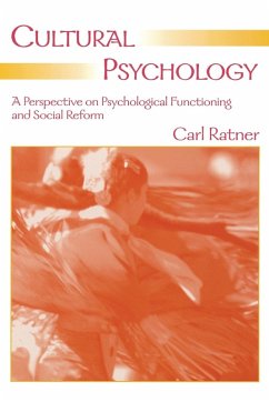 Cultural Psychology - Ratner, Carl