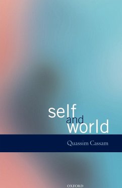 Self and World - Cassam, Quassim