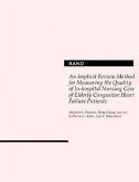 An Implicit Review Method for Measuring the Quality of In-Hospital Nursing Care of Elderly Congestive Heart Failure Patients