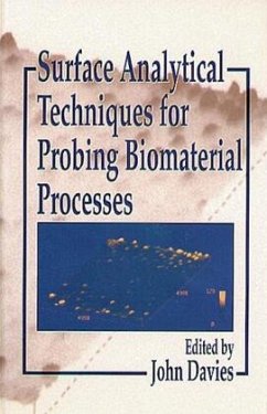 Cover Surface Analytical Techniques for Probing Biomaterial Processes